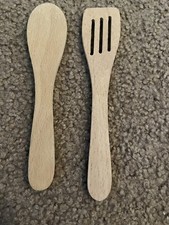 Melissa And Doug Wooden Spatula And Wooden Spoon Play Cookies Pizza Replacement