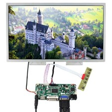 HD DVI VGA LCD Controller Board 15.6" LQ156T3LW02 1366x768 IPS LCD Screen