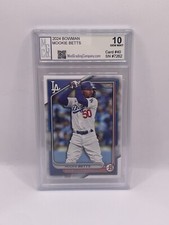 2024 Bowman Mookie Betts Graded MGCo. Gem Mint 10!