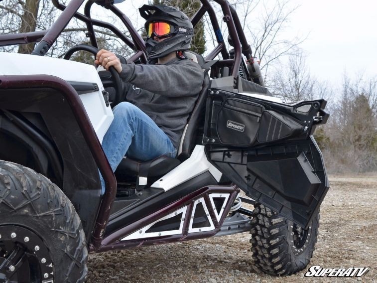 SuperATV Heavy Duty Door Bags for Polaris Ace 570 / 900 (See
