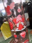 Tumbler 18 oz PlasticWith Stainless Cap. Gnome Valentines Love Cup — photo 2