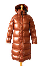 Tna The Super Puff Goose Down 700+ Fill Puffer Hooded Long Coat Size Xxs New Nwt