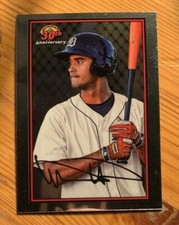 2019 Bowman Chrome Draft Riley Green 1989 30th Anniversary Tigers B30-RG RC