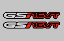 2 X Gsi16vt Sticker Opel Corsa Kadett Astra Gsi16v Turbo Sticker C20let O11