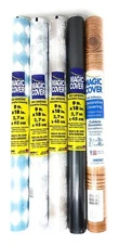 Magic Cover Self-Adhesive Shelf Drawer Counter Decorative Covering 9 ft x 18 in.