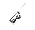 T25 Transporter Chrome Twin Dual Mount Antenna Aerial Radio