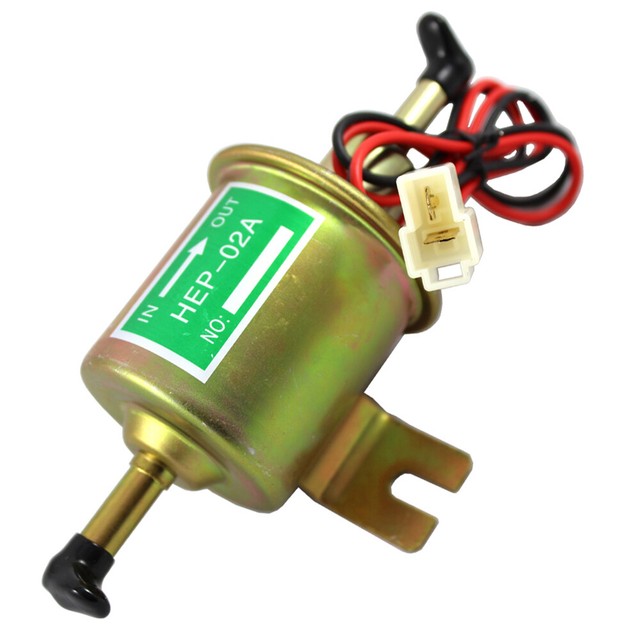 Gas Diesel Inline Low Pressure 12V Universal Fuel Pump HEP02A For