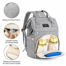 usb charging diaper backpack