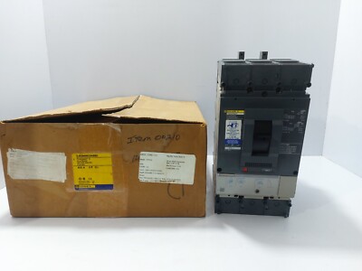 Square D DJN36400E20ABBD Circuit Breaker 400A 3P Powerpact