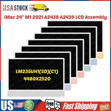 24.0" For Apple iMac M1 2021 A2438 A2439 LCD Screen Assembly LM235UH1 SD C1 