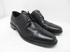 Nunn Bush Men's Norcross Oxford Dress Shoes Black Leather Size 9M