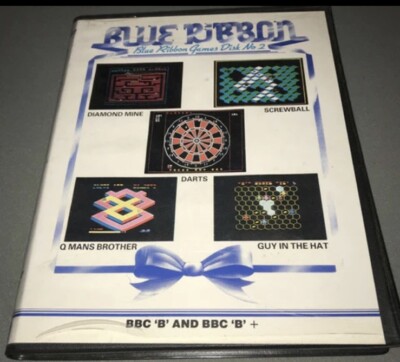 Blue Ribbon Games Disk Nr. 2 - BBC Micro - RARE DISK Release