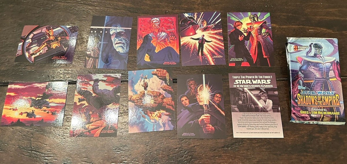 1996 Topps Star Wars Shadows Of The Empire Trading Cards (1) Pack