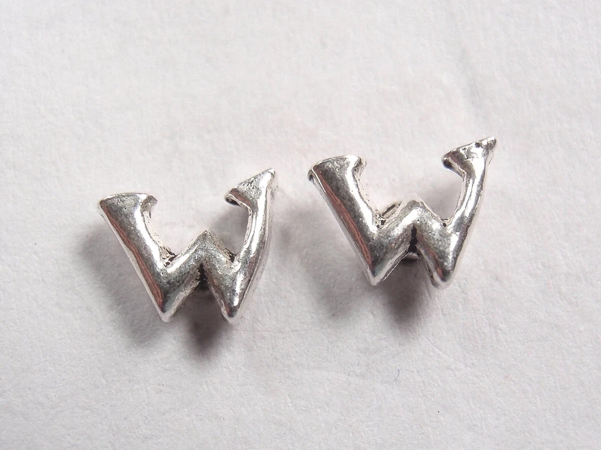 Silver stud earrings ebay online