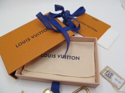 Authentic Louis Vuitton Spring Street Pink Logo Key Chain Bag