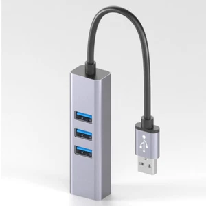 Usb moyeu Extension station de câble Splitter Adaptateur 4 Dans 1 Convertisseur de diviseur