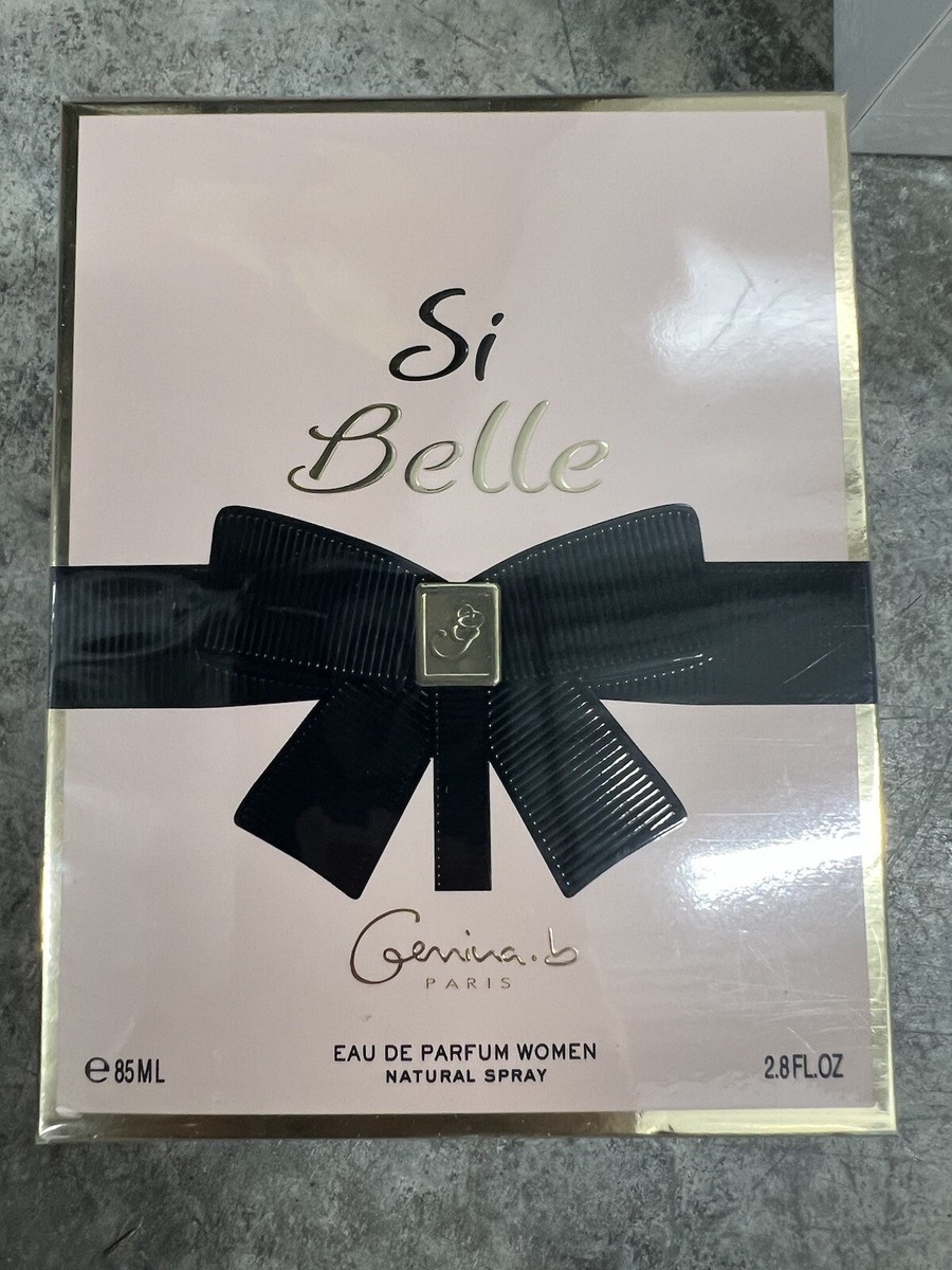 SI BELLE BY GEMINA B GEPARLYS PERFUME FOR WOMEN OZ 85 ML EAU