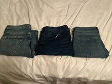 Denim Pants/Jeans- Men (3 Pair)    31W-34W Assortment Of Brands Levi’s Etc.