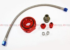Aluminum Red Vtec Head To Ls B20 Engine Conversion Kit Sandwich Adaptor Plate