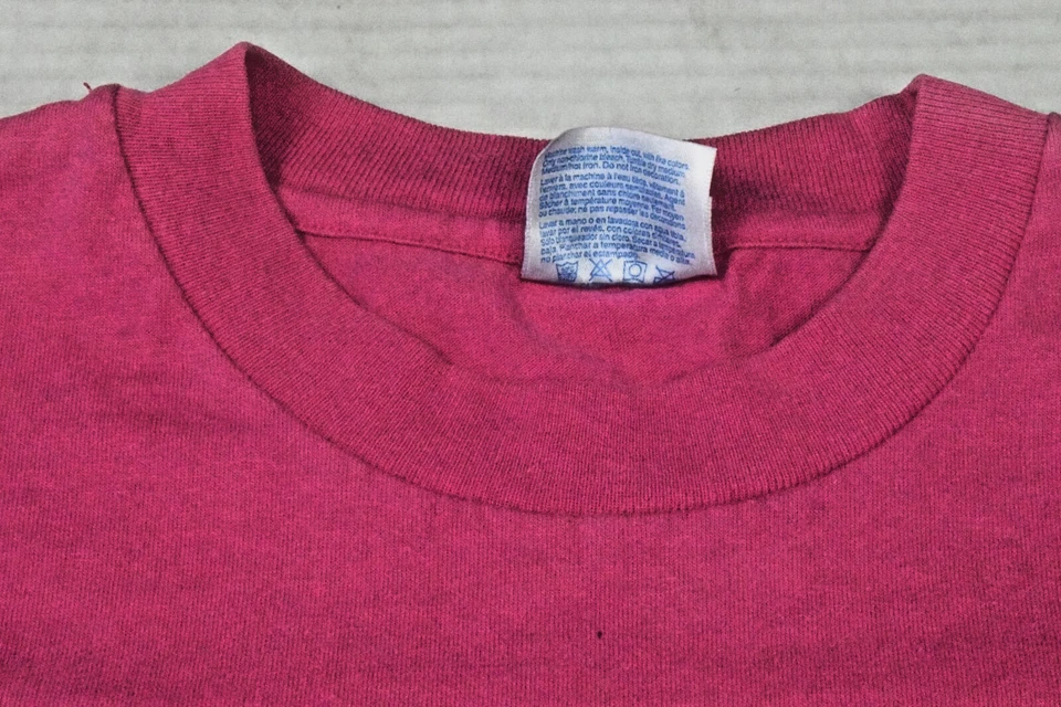 Camiseta Vintage Evento Pasado Plateada City Pioneer Day Camp Talla S 1996 Rosa Foto 4 de 4