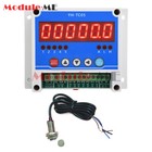 Digital Hall Sensor Tachometer 12-24V RPM Motor Speed Tester Meter RS485 Modbus