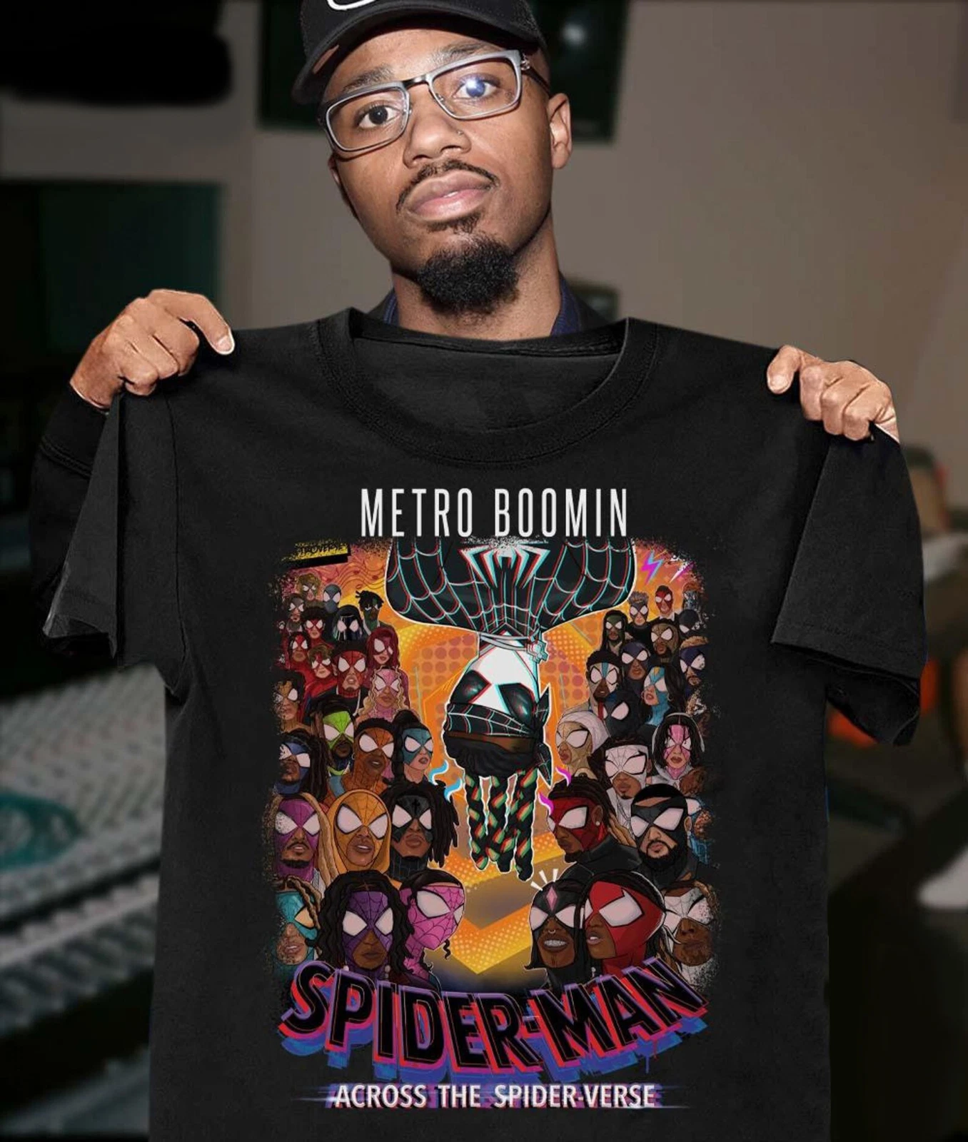 Metro Boomin Spider-Man Across The Spider-Verse T-Shirt Men