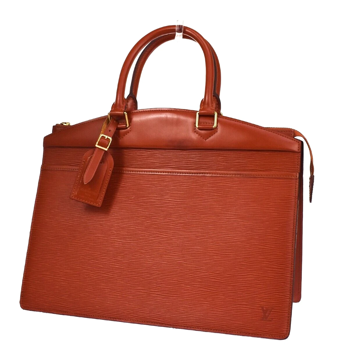 LOUIS VUITTON（LV） Borsa a mano Louis Vuitton LV Logo Riviera Epi Pelle Marrone Francia M48183 67YG741