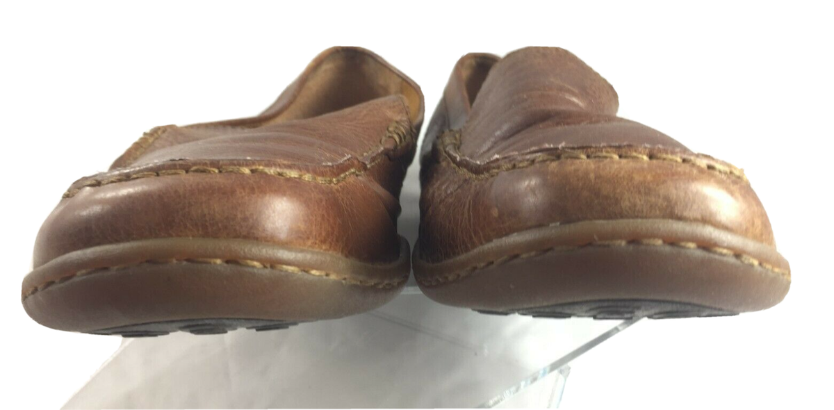 Born Loafers Driving Shoes Moccasins Slip On Brown Leather Comfy Casual Office Born Men main image 4