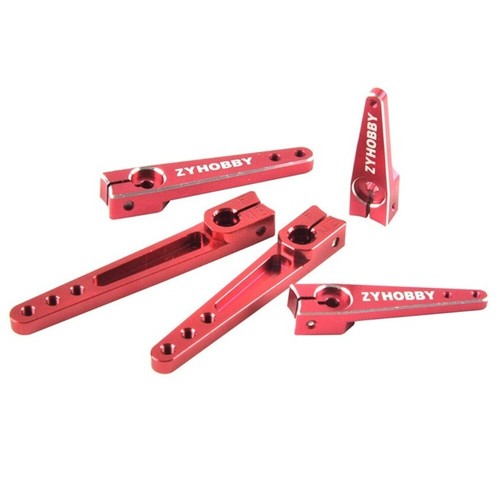 25T CNC Servo Arm Red Servo Swing Arm New RC Upgrade Parts for RC Airplane - Afbeelding 4 van 11