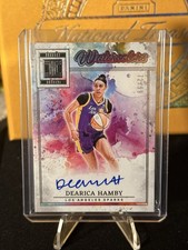 2025 Panini Impeccable WNBA Dearica Hamby Auto Watercolors /99 Los Angeles