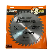 Black & Decker 77-740 10" Piranha Fast Cutting 32 Carbide Teeth Saw Blade