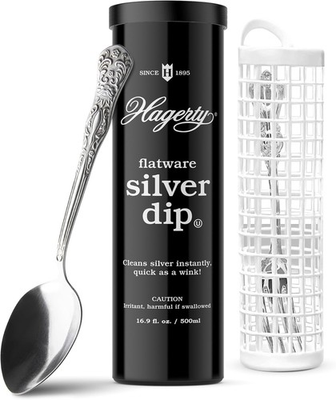 #ad Hagerty Flatware Silver Dip Cleaner 16.9 fl oz Pack of 1 $24.68