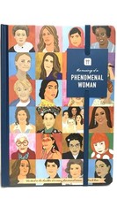 Phenomenal Woman Inspirational Travel Journal Notebooks Lined Paper, 6x8,5"x1  