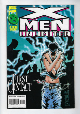 X-Men Unlimited # 8 Marvel Comics First Contact 1995 VFNM