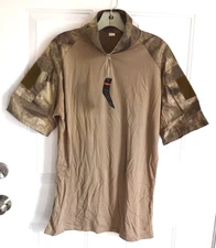 Men’s TACVASEN Lightweight Pullover Short Sleeve Tactical T-shirt Large NWT