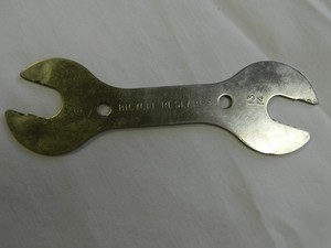 Bicycle Research DOUBLE Cone Wrench 13/14 15/16mm Vintage Road Bike tool NOS USA
