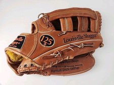Vtg Louisville Slugger 125 Series Baseball Glove Mitt Size 13 G125-2 Lefty LHD