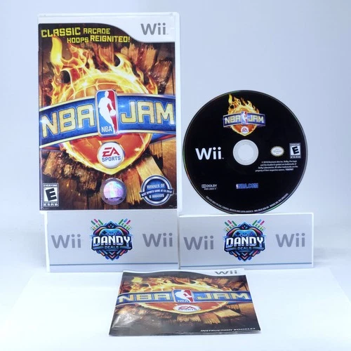 NBA Jam CIB W/ Manual - Wii