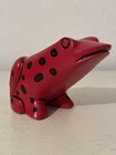 Handmade Cement Frog Figurine — photo 1