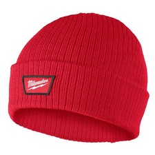 Milwaukee Rib-Knit Cuffed Beanie - Red