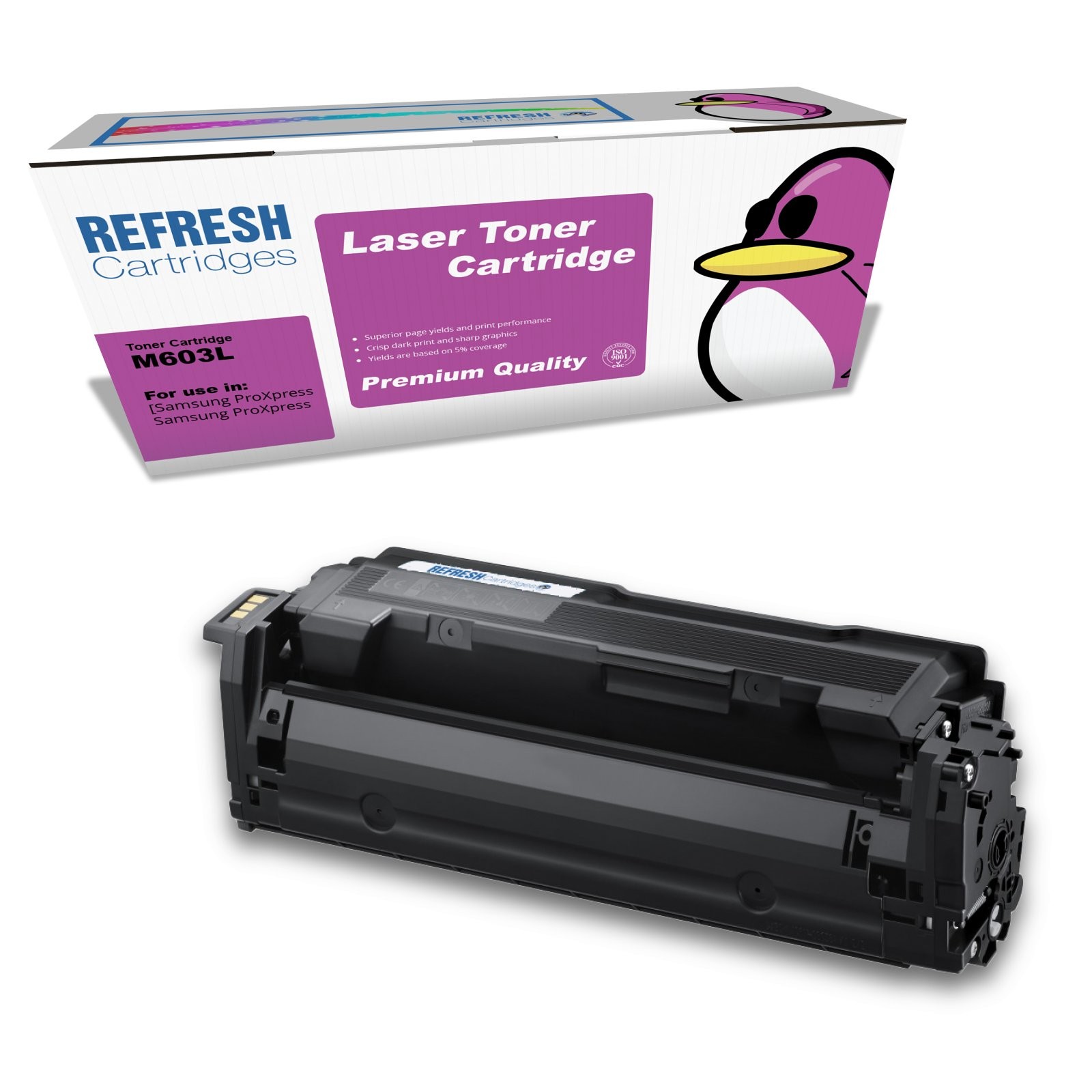 Refresh Cartridges Magenta M603L Toner Compatible With Samsung (CLT-M603L / ELS)