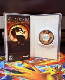 Mortal Kombat: Unchained BLACK LABEL (PlayStation Portable, 2006) PSP - CIB