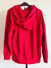 Tom and Jerry Red Hoodie Youth XL 15-17 Cartoon Graphic Distressed Neck