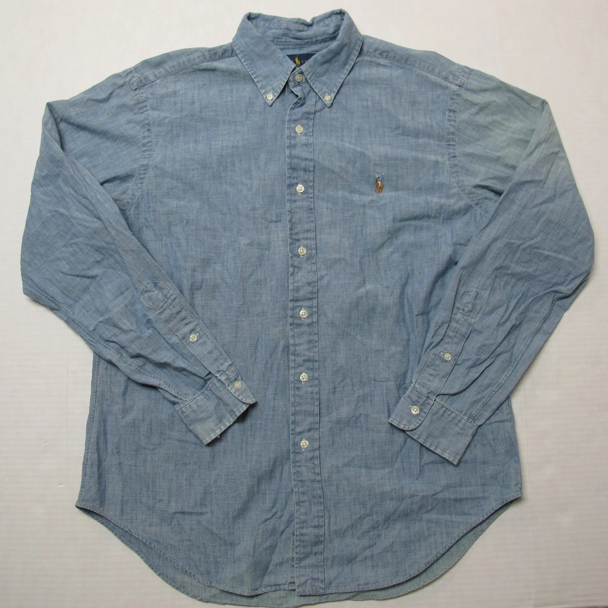 Polo Ralph Lauren Chambray Casual Button-Down Shirts for Men for