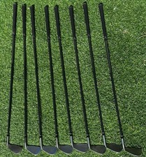 Lynx Predator Left Handed Iron Set - 3,4,5,7,8,9,PW,SW - Vintage Golf Clubs Set