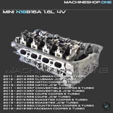 N18 2011-2016 Mini Cooper S JCW TURBO cylinder head 1.6L - CORE EXCH REQD