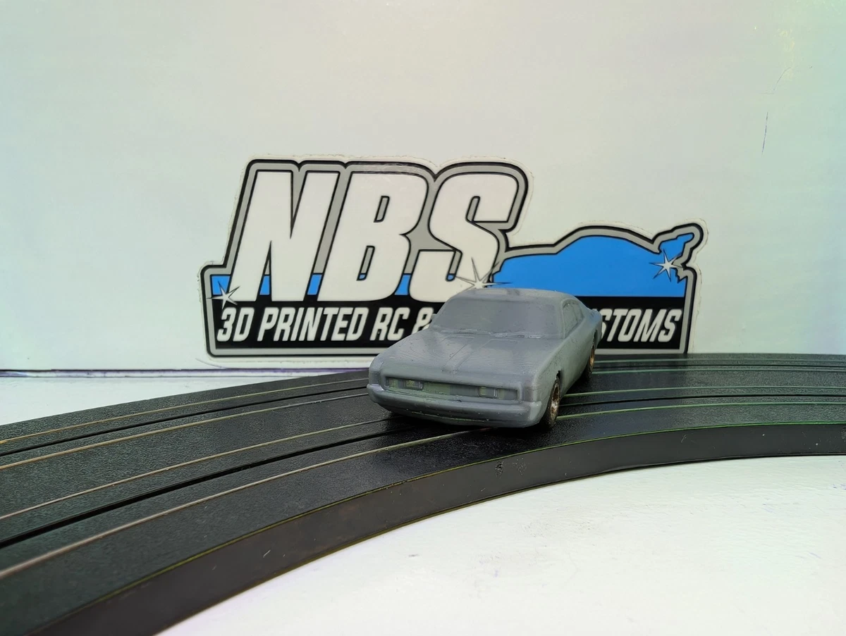 AFX Slot Car 3d Printed Body Valiant Charger Suit Bulldog 1.6