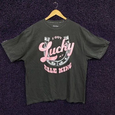 I Got Lucky at Elle King Double Sided Tour Tshirt size 2XL