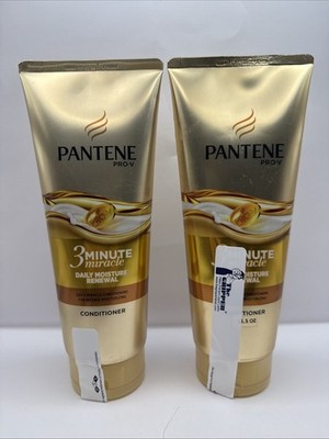 (2) Deep Conditioner 11.5 oz. Pantene Pro-V 3 Minute Miracle Moisture Renewal