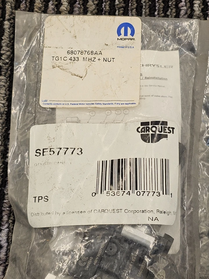 SE57773: Tire Pressure Monitoring System (TPMS) Sensor For Honda, Chrysler, Kia - Image 2 of 4